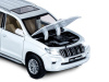 Фото Машина "АВТОПАНОРАМА" Land Cruiser Prado, 1/24, белый, свет, звук, в/к 24,5х12,5х10,5 см | Инномарт