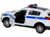 Фото Машина "АВТОПАНОРАМА" KIA SPORTAGE R, Полиция, 1/39, инерция, откр. двери, в/к 17,5*12,5*6,5 см | Инномарт