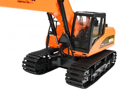 Фото Радиоуправляемый экскаватор HUI NA TOYS, длиннорукий, оранжевый 2.4G 15CH 1/14 RTR | Инномарт