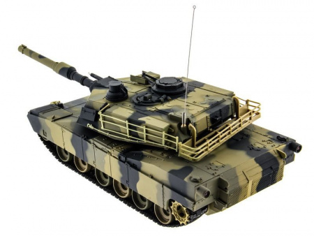 Фото Р/У танк Heng Long 1/24 Battle M1A1 ABRAMS, стреляет шариками, RTR | Инномарт