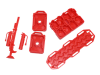 Набор декоративных элементов кузова для Remo Hobby RH1893-SL, 1/18