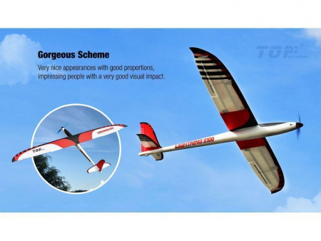 Фото Радиоуправляемый планер Top RC Lightning 2100 (Propeller Power System) 2100мм KIT | Инномарт