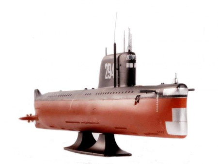 Фото Сборная модель ZVEZDA Советская атомная подводная лодка К-19, 1/350 | Инномарт
