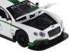Фото Машина "АВТОПАНОРАМА" Bentley Continental GT3, белый, 1/32, свет, звук, инерция, в/к 17,5*13,5*9 см | Инномарт