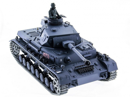 Фото Р/У танк Heng Long 1/16 Panzerkampfwagen IV Ausf.F2.Sd.Kfz (Германия) 2.4G RTR PRO | Инномарт