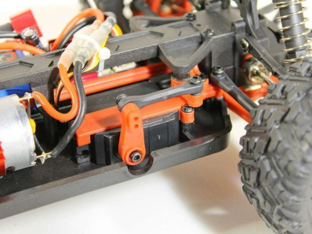 Фото Радиоуправляемый монстр Remo Hobby SMAX UPGRADE (красный) 4WD 2.4G 1/16 RTR | Инномарт