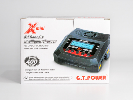 Фото Универсальное зарядное устройство G.T.Power X4MINI | Инномарт