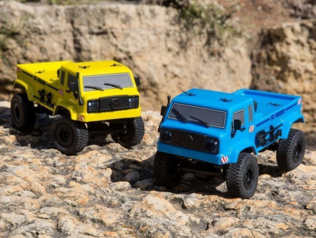 Фото Краулер ECX 1:24 Scaler Crawler Barrage UV 4WD, электро, RTR (желтый) | Инномарт