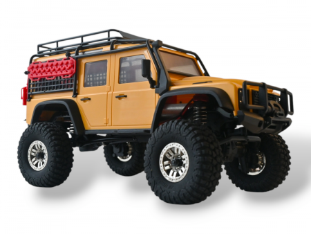 Фото Радиоуправляемый краулер Remo Hobby OFF-ROAD (желтый) 4WD 2.4G 1/18 RTR | Инномарт