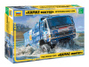 Фото Сборная модель ZVEZDA Автомобиль KAMAZ-43509 "KAMAZ-master", 1/72 | Инномарт