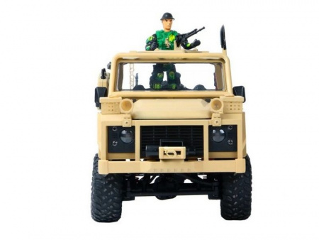 Фото Радиоуправляемая машина MN MODEL англ. пикап Defender спецназ рейнджеров (песочн) 4WD 2.4G 1/12 RTR | Инномарт