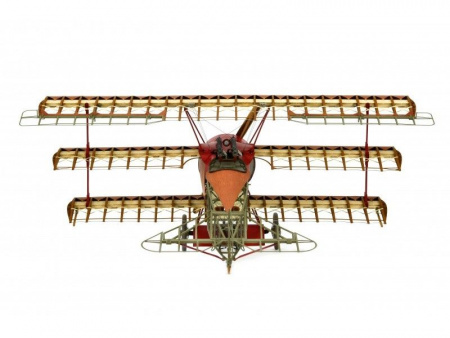 Фото Сборная деревянная модель самолета Artesania Latina FOKKER DR.I 1918 RED BARON, 1/16 | Инномарт