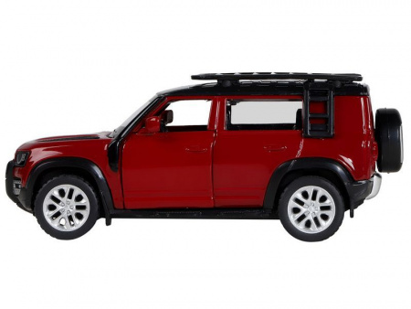 Фото Машина "АВТОПАНОРАМА" 2020 Land Rover Defender 110, 1/43, красный, в/к 17,5*12,5*6,5 см | Инномарт