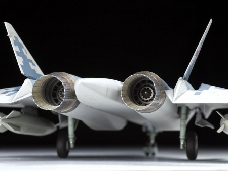 Фото Сборная модель ZVEZDA Российский истребитель пятого поколения Су-57, 1/72 | Инномарт