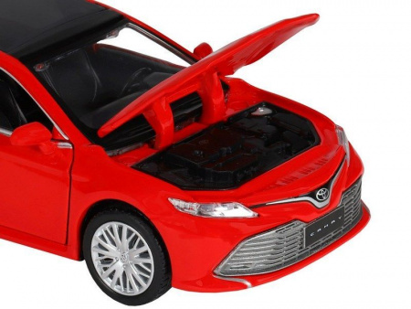 Фото Машина "АВТОПАНОРАМА" Toyota Camry, красный, 1/32, свет, звук, инерция, в/к 17,5*13,5*9 см | Инномарт