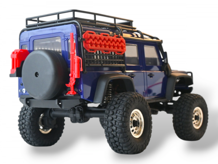 Фото Радиоуправляемый краулер Remo Hobby OFF-ROAD (синий) 4WD 2.4G 1/18 RTR | Инномарт