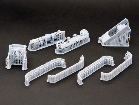 Фото Сборная модель Red Iron Models Бульдозер Т-100МЗГП, 1/43 | Инномарт