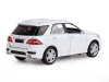 Фото Машина "АВТОПАНОРАМА" Mercedes-Benz ML63 AMG, белый, 1/32, свет, звук, инерция, в/к 17,5*13,5*9 см | Инномарт