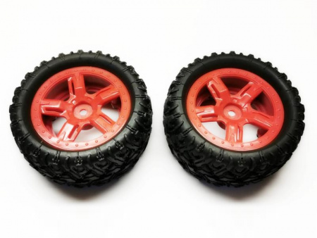 Фото Колеса в сборе для монстра Remo Hobby 1/16, тюнинг | Инномарт