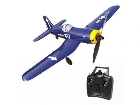 Фото Радиоуправляемый самолет Volantex RC F4U 400мм 2.4G 4ch LiPo RTF with Gyro | Инномарт