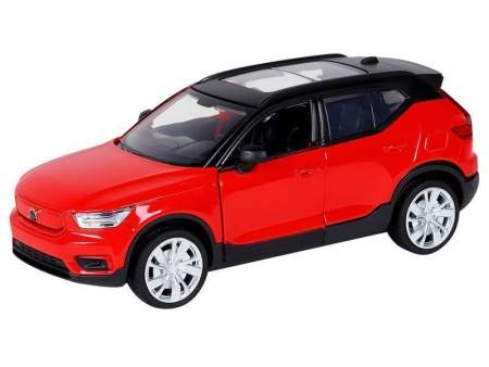 Фото Машина "АВТОПАНОРАМА" Volvo XC40, 1/32, красный, инерция, свет, звук, в/к 17,5*13,5*9 см | Инномарт