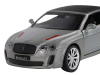 Фото Машина "АВТОПАНОРАМА" Bentley Supersport ISR серый, 1/43, инерция, в/к 17,5*12,5*6,5 см | Инномарт