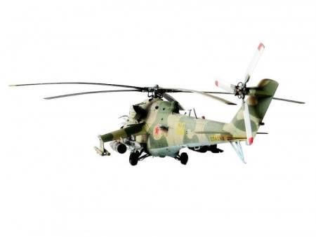 Фото Сборная модель ZVEZDA Советский ударный вертолет Ми-24В/ВП "Крокодил", подарочный набор, 1/72 | Инномарт