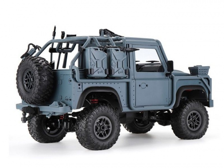 Фото Радиоуправляемая машина MN MODEL англ. пикап Defender спецназ рейнджеров (синий) 4WD 2.4G 1/12 RTR | Инномарт