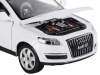Фото Машина "АВТОПАНОРАМА" Audi Q7, белый, 1/24, свет, звук, в/к 24,5*12,5*10,5 см | Инномарт
