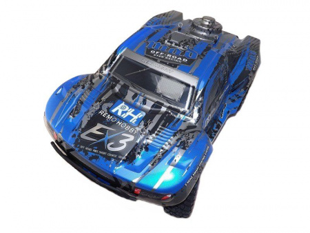 Фото Радиоуправляемый шорт-корс Remo Hobby EX3 Brushless (синий) 4WD 2.4G 1/10 RTR | Инномарт