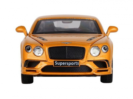 Фото Машина "АВТОПАНОРАМА" Bentley Continental Supersports, оранжевый, 1/32, в/к 17,5*12,5*6,5 см | Инномарт