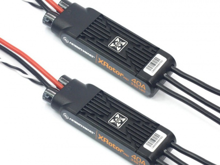 Фото Бесколлекторный регулятор Hobbywing XRotor Pro-40A- Wire Leaded-Dual Pack (40A-60A, Copter) | Инномарт