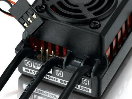 Фото Бесколлекторный бессенсорный регулятор Hobbywing QuicRun-WP-10BL60 (60A-380A, 1/10) | Инномарт
