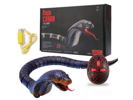 Фото ИК змея Best Fun Toys 8808A-B Кобра звук, свет | Инномарт