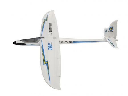 Фото Радиоуправляемый планер Top RC Lightning V2 (Propeller Power System) 1500мм 2.4G 4-ch LiPo RTF | Инномарт