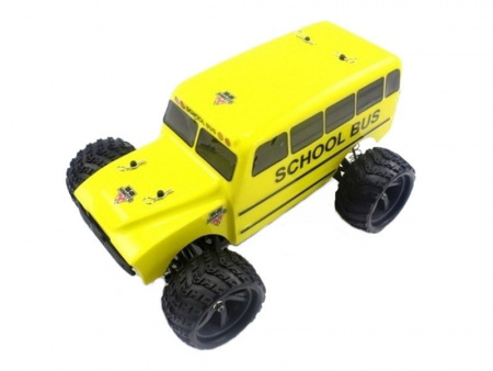 Фото Радиоуправляемый монстр Himoto School Bus Brushless 4WD 2.4G 1/18 RTR | Инномарт
