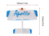 Фото Р/У самолет Feilun Apollo 300мм Mini Indoor Biplane 2.4G 2-ch RTF | Инномарт