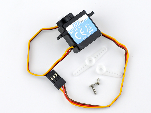 Сервомашинка реверсная 9g для самолета Top RC 500 Class Cessna 182 6СH (Flap2), провод 250мм | Инномарт