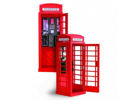 Фото Сборная деревянная модель телефонной будки Artesania Latina LONDON TELEPHONE BOX, 1/10 | Инномарт