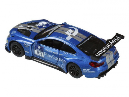 Фото Машина "АВТОПАНОРАМА" BMW M6, синий, 1/44, инерция, в/к 17,5*12,5*6,5 см | Инномарт