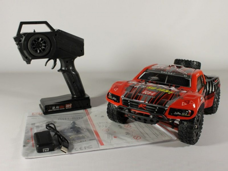 Фото Радиоуправляемый шорт-корс Remo Hobby Rocket Brushless UPGRADE V2.0 (красный) 4WD 2.4G 1/16 RTR | Инномарт