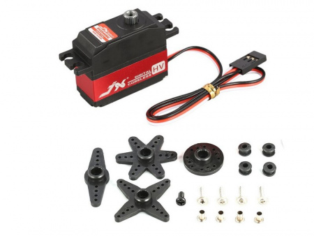 Фото Сервомашинка цифровая JX Servo PDI-HV2546MG (26.32г/6.6/0.10/7.4V) Mini | Инномарт