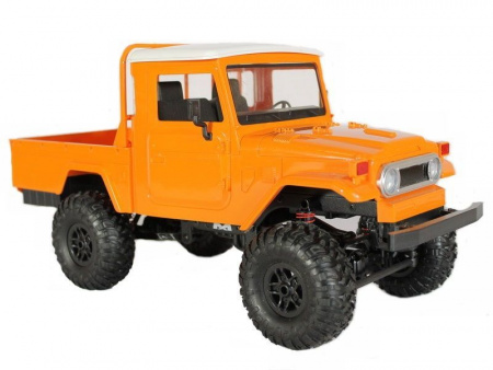 Фото Радиоуправляемая машина MN MODEL японский пикап FJ45 (оранжевый) 4WD 2.4G 1/12 RTR | Инномарт
