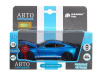 Фото Машина "АВТОПАНОРАМА" Ford Shelby GT350, синий, 1/32, свет, звук, инерция, в/к 17,5*13,5*9 см | Инномарт
