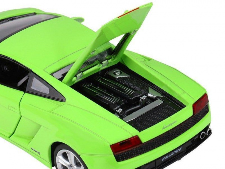 Фото Машина "АВТОПАНОРАМА" Lamborghini Gallardo LP560-4, зеленый, 1/24, свет, звук, в/к 24,5*12,5*10,5см | Инномарт