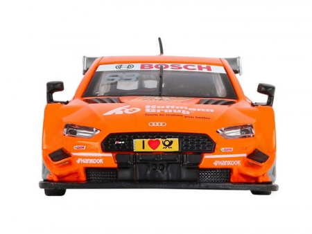 Фото Машина "АВТОПАНОРАМА" Audi RS 5 DTM,оранжевый, 1/32, свет, звук, инерция, в/к 17,5*13,5*9 см | Инномарт