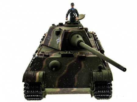 Фото Радиоуправляемый танк Taigen 1/16 Panther type F (Германия) дым (для ИК боя) V3.0 2.4G RTR | Инномарт