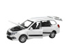 Фото Машина "АВТОПАНОРАМА" LADA GRANTA CROSS, белый, 1/24, свет, звук, инерция, в/к 24,5*12,5*10,5 см | Инномарт