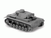 Сборная модель ZVEZDA Немецкий огнеметный танк Pz.Kfw III, 1/100