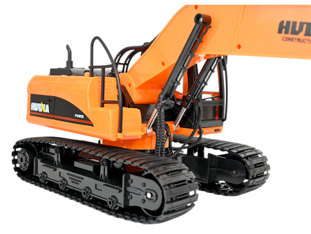Фото Радиоуправляемый экскаватор HUI NA TOYS, длиннорукий, оранжевый 2.4G 15CH 1/14 RTR | Инномарт